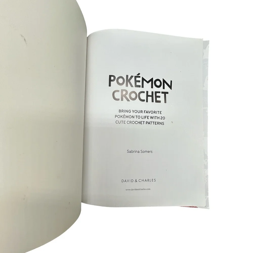 Pokemon Crochet 20 Cute Amigurumi Patterns Sabrina Somers Paperback Book